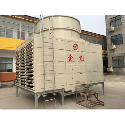 金創(chuàng)JC 玻璃鋼冷卻塔,不銹鋼冷卻塔,冷卻塔廠家直銷保證每臺產(chǎn)品質(zhì)量發(fā)型冷卻塔圖片_高清圖_細節(jié)圖-河南金創(chuàng)制冷設備 -